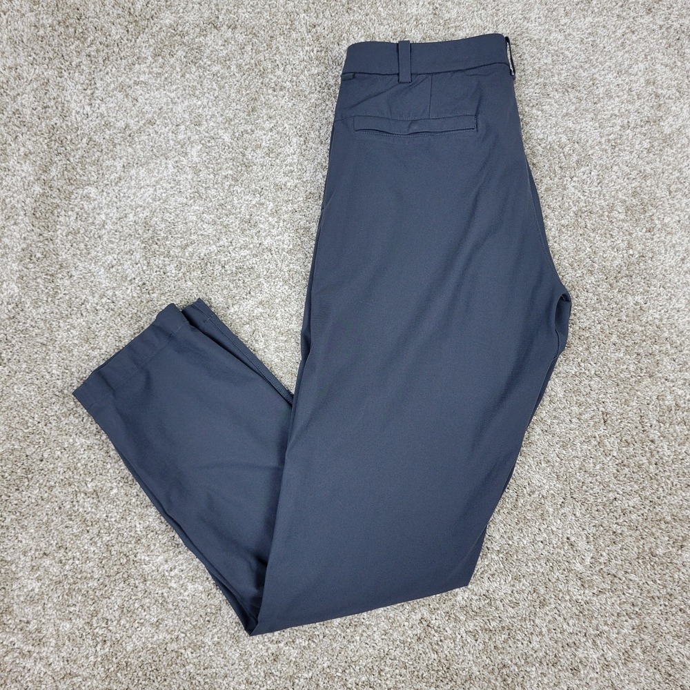 Lululemon ABC Classic Fit 5 Pocket Warpstreme Mens 31x30 Navy Performance Pants